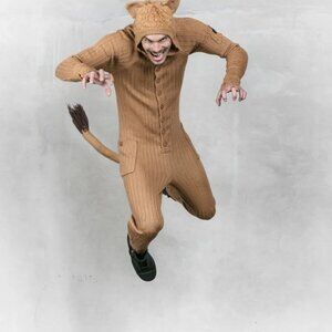 Lion Wool Knit Onsie Halloween